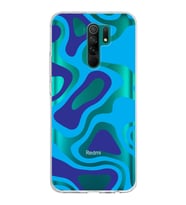 Xiaomi Redmi 9 Uyumlu Kapak Renkli Desen Tasarımlı Şeffaf Silikon Kılıf