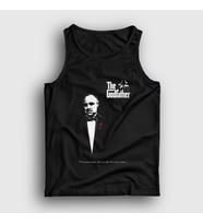 Presmono Unisex Siyah Offer Film Baba The Godfather Atlet 252138tt