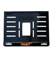 KTM DUKE 1 PLASTİK KIRILMAZ PLAKALIK