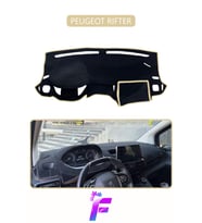 PEUGEOT RİFTER Uyumlu Torpido Örtüsü Yansıma Önleyici Tam Koruma Kolay ve Hızlı Montaj J19