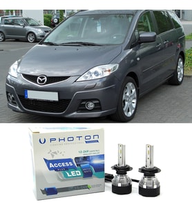 Mazda 5 Uzun Far Ampulü HB3 Access Yeni Seri Beyaz 2005-2010