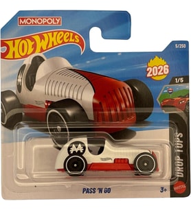 Hot Wheels Tekli Arabalar Monoply Pass'N Go - Jjk98 (Kisa Kart)