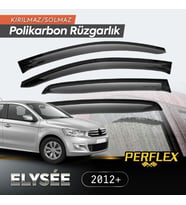 Perflex Polikarbon Kırılmaz Rüzgarlık V2 Mugen Fiat Fiorino 2007+