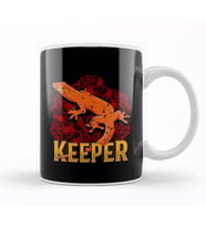 Awesome Gecko Keeper Proud Dinosaur Reptile Owners Kupa Bardak Porselen