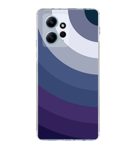 PrintiFy Xiaomi Redmi Note 12 4G Uyumlu Kamera Korumalı Renk Cümbüşü E Tasarımlı Şeffaf Kılıf