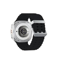 Uray store Watch 7 Ultra KR417 Rug Silikon Kordon - Siyah