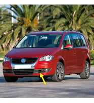 VW Touran 2007-2008 Ön Tampon Sol Sis Farı Çerçevesi 1T0853665F