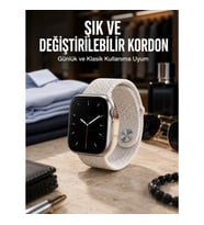 Mey İthalat® Yeni Nesil Akıllı Saat Arama Cevaplama GPS Takibi Adımsayar NFC Özelliği