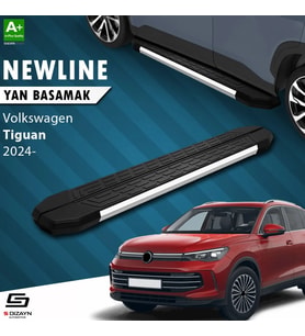 VW Tiguan 3 NewLine Krom Yan Basamak 183 Cm 2024 Üzeri