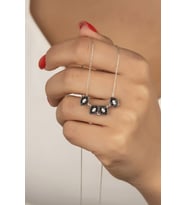 925 Ayar Gümüş Diamond Kolye