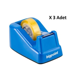 Bigpoint Bant Kesme Makinesi (10mt) Mavi x 3 Adet