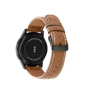Amazfit Pace 1 / 2 Kordon Deri Kordon 29 (KAHVE)