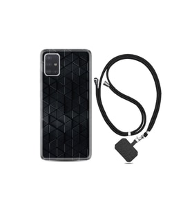 Samsung Galaxy A51 Kılıf Resimli Desenli Silikon Boyun Askılı Şekiller 1876