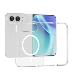Apple iPhone Duo Kamera Korumalı M-Safe Şarj Özellikli Şeffaf Zore London Sert PC Kapak