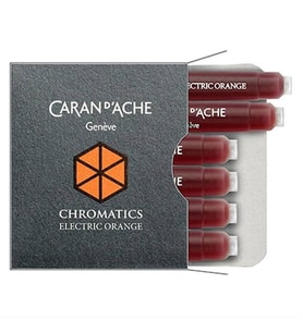 Caran Dache Dolma Kalem Kartuşu Electric Orange 8021-052