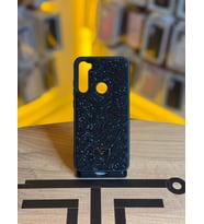 Redmi Note 8 Uyumlu Taş Desenli Silikon Yumuşak Kılıf (Siyah)