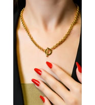 TASARIM ZİNCİR KOLYE 22 AYAR A066037