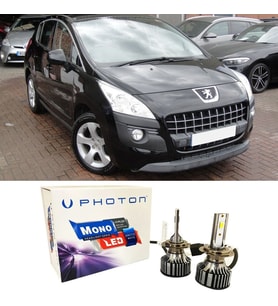 Peugeot 3008 Led Xenon Uzun Far Ampulü H7 Mono Yeni Seri Beyaz 2010-2013