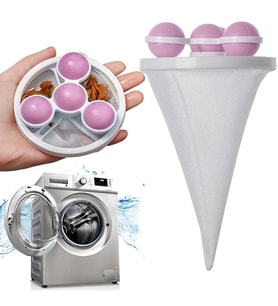 Sunup SN-26622 Çok Fonksiyonlu Yıkanabilir Pembe Çamaşır Tüy Toplayıcı