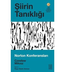 Şiirin Tanıklığı Czeslaw Milosz