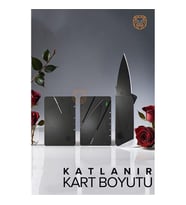 ModaCar Cüzdan Boyutu Katlanır Bıçak