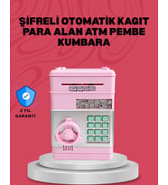 Elektronik Şifreli Otomatik Para Yutan Çocuk Kumbarası