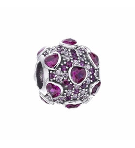 Nur Silver Aşk Tılsımı Patlaması Gümüş Charm NUR-BL00999