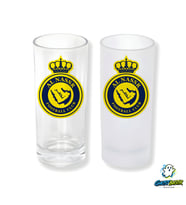 Al Nassr F.C. Buzlu / Buzsuz Seçenekli Rakı Bardağı – 1 Adet Şık Sunum Bardağı 0239