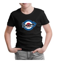 Vespa - Lexington Siyah Çocuk Tshirt