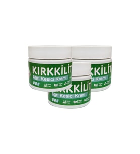 Kırk kilit otu 3 Adet 150 ml Bel Sırt Boyun Eklem Ağrı Kremi - Dindirici Rahatlatıcı