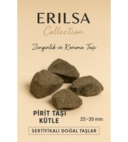 Sertifikalı Ham İşlenmemiş Pirit Taşı Kütle 25–30 mm – Zenginlik ve Koruma Taşı (Çok Renkli)