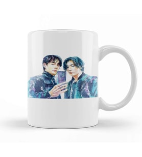 Bts Vkook Kupa Bardak Porselen