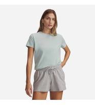 Under Armour UA Rival Core SS Mavi Kadın T-Shirt 1383648-477