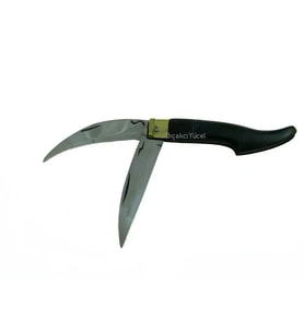 Tosya Küçük Çiftli Testereli Bıçkı Çakı 14 Cm - Plastik Saplı, Manuel