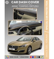 PEUGEOT 508 (2011-2018) Torpido Örtüsü Ön Göğüs Koruma Torpido Koruma Birebir Uyum Kaymaz Özel Kesim
