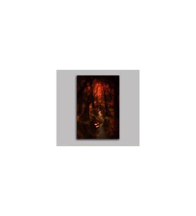 DBSanatevi Cadılar Bayramı Gizemli Orman Tablo 40 X 60 Cm