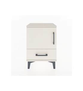 Arges Komodin 2 Raflı Tek Kapaklı 44x30x64 Aytaşı-Aytaşı