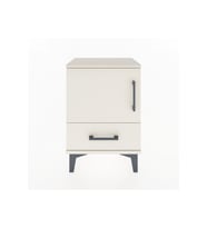 Arges Komodin 2 Raflı Tek Kapaklı 44x30x64 Aytaşı-Aytaşı