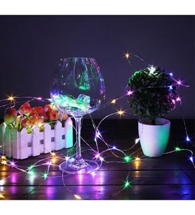 HİDZ Tel Led-5 Metre - 3 Modlu - Rgb (Karışık)