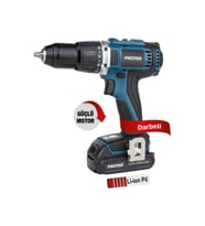 Darbelere dayanıklı 13 mm şarjlı matkap, yüksek performans ve kullanım rahatlığı