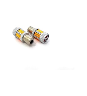 FEMEX Oto Led Sinyal Ampulü Py21w Decoderli Sinyal Fanlı LED Ampul GÜÇLÜ IŞIK GÜCÜ