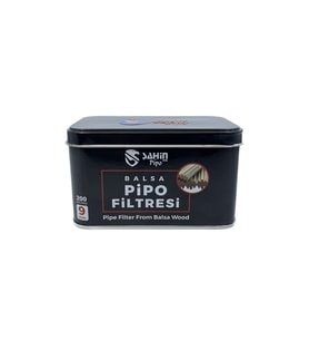 9mm Balsa Ağacı Pipo Filtresi - 200 Adet Ekonomik Paket