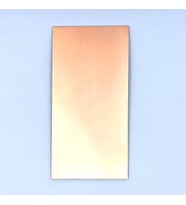 BAKIR PLAKET 5 x 10 CM