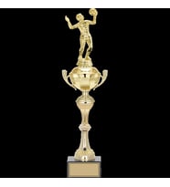 ODAK KUPA - Figürlü Kupalar - Voleybol Kadın Figürlü Kupalar FG-062 B - 48 cm