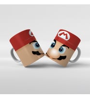 Baskılı Kupa Bardak Nostaljik Oyun Kahramanı Süper Mario - 1