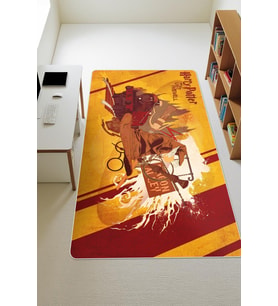 Modern Desenli Dijital Baskı Kaymaz Taban Çocuk ve Genç Odası Halısı H0763