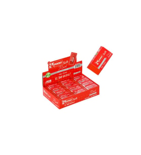 Mikro Silgi Soft Kırmızı 2B Öğrenci Silgisi (24 Lü Paket)