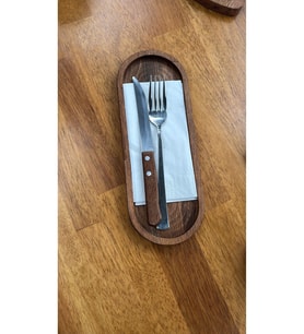 Ahşap Servis Sunum Tahtası 27 Cm
