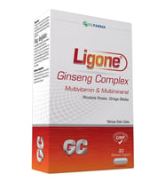Ligone Ginseng Complex Multivitamin, Zerdeçal İçeren Kapsül Takviye Edici Gıda 30 Kapsül