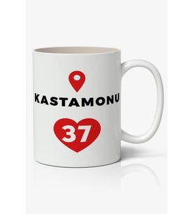 Kastamonu Baskılı Kupa Bardak Baskılı Kahve Kupa Bardak